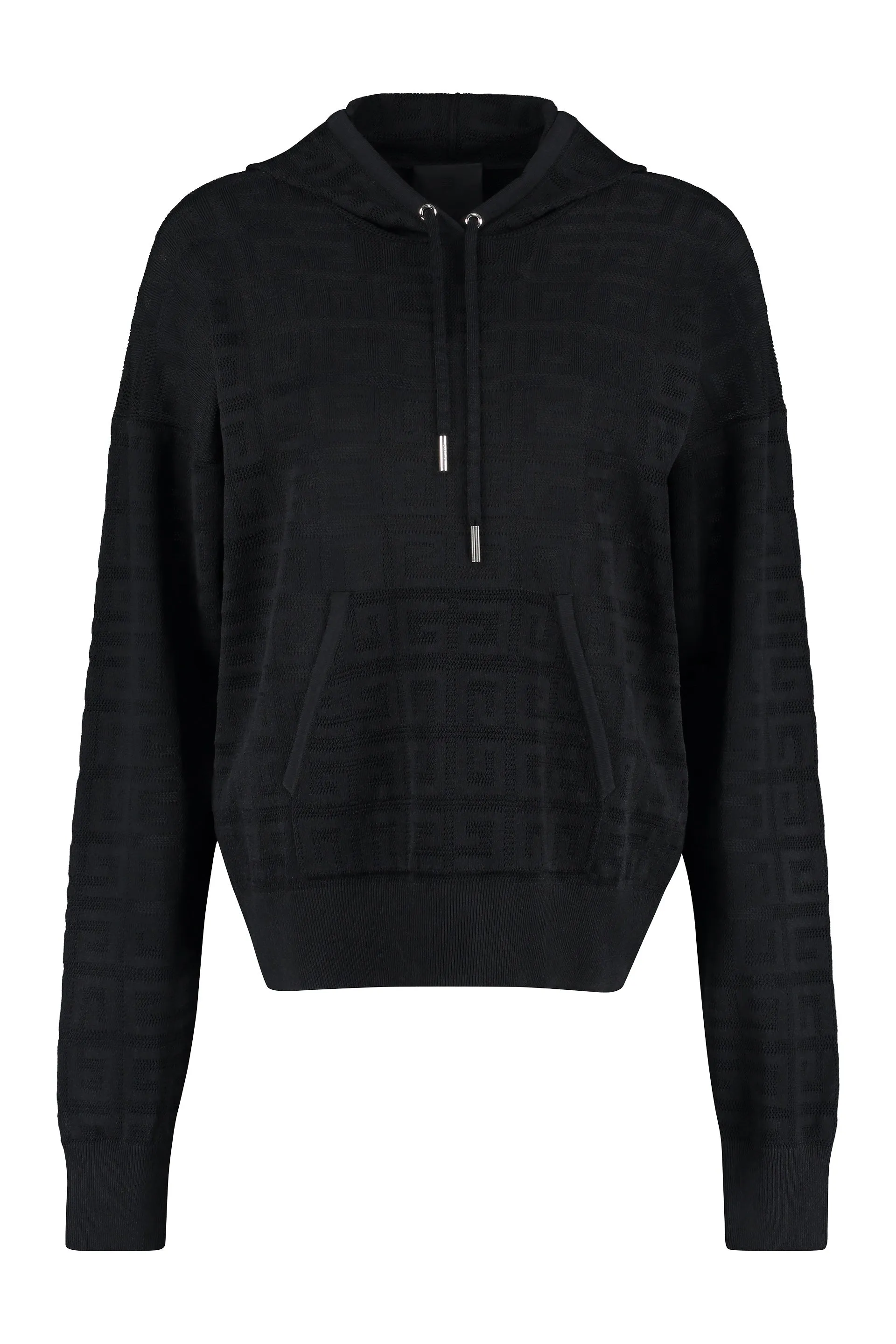 4G Jacquard Drawstring Hoodie