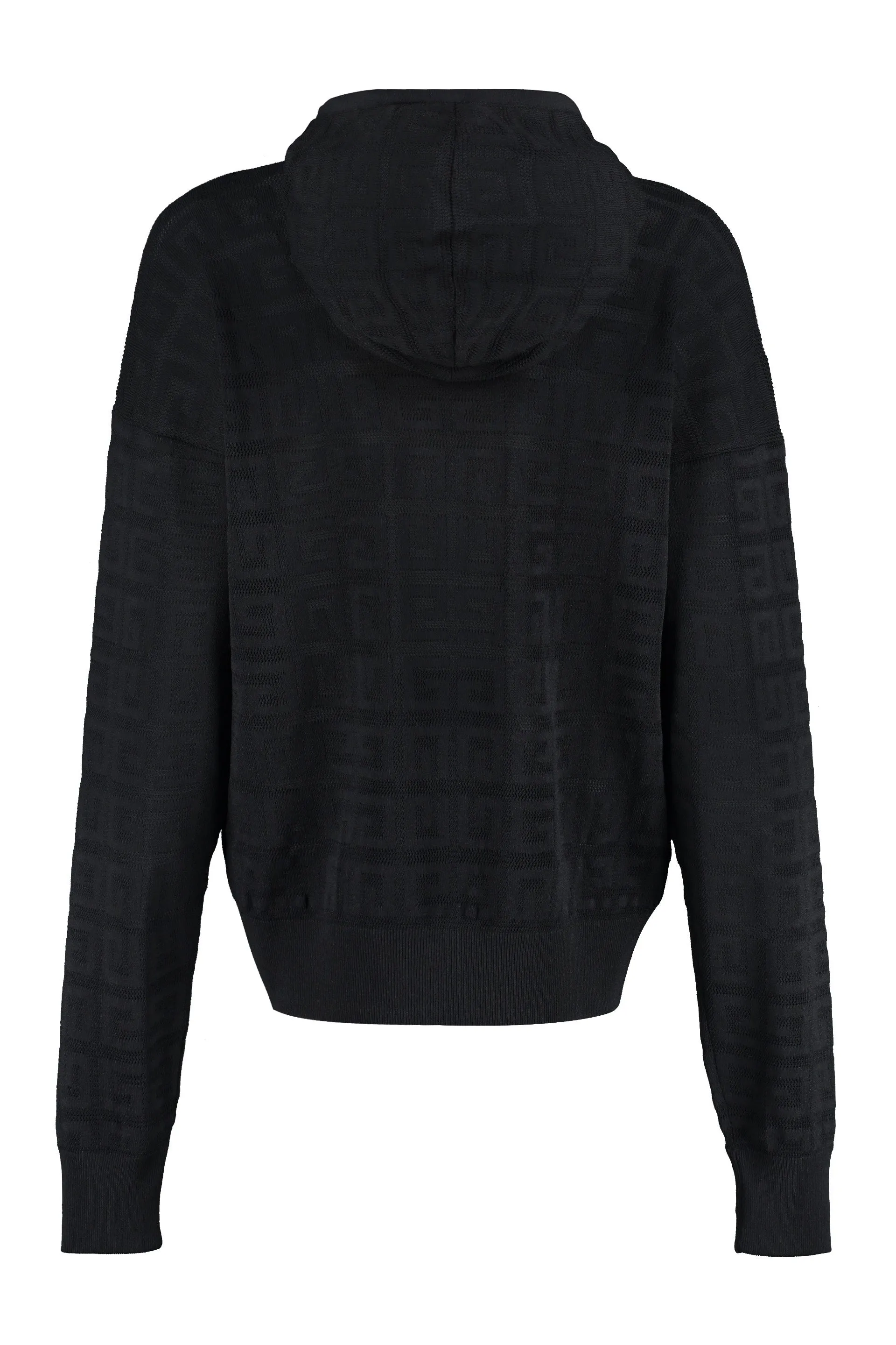 4G Jacquard Drawstring Hoodie