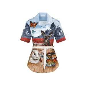 Acne Studios Buttoned Short-Sleeved Shirt