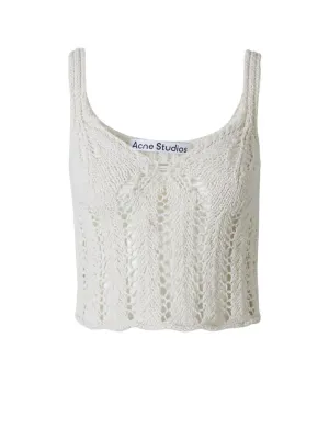 Acne Studios Cropped Knit Top
