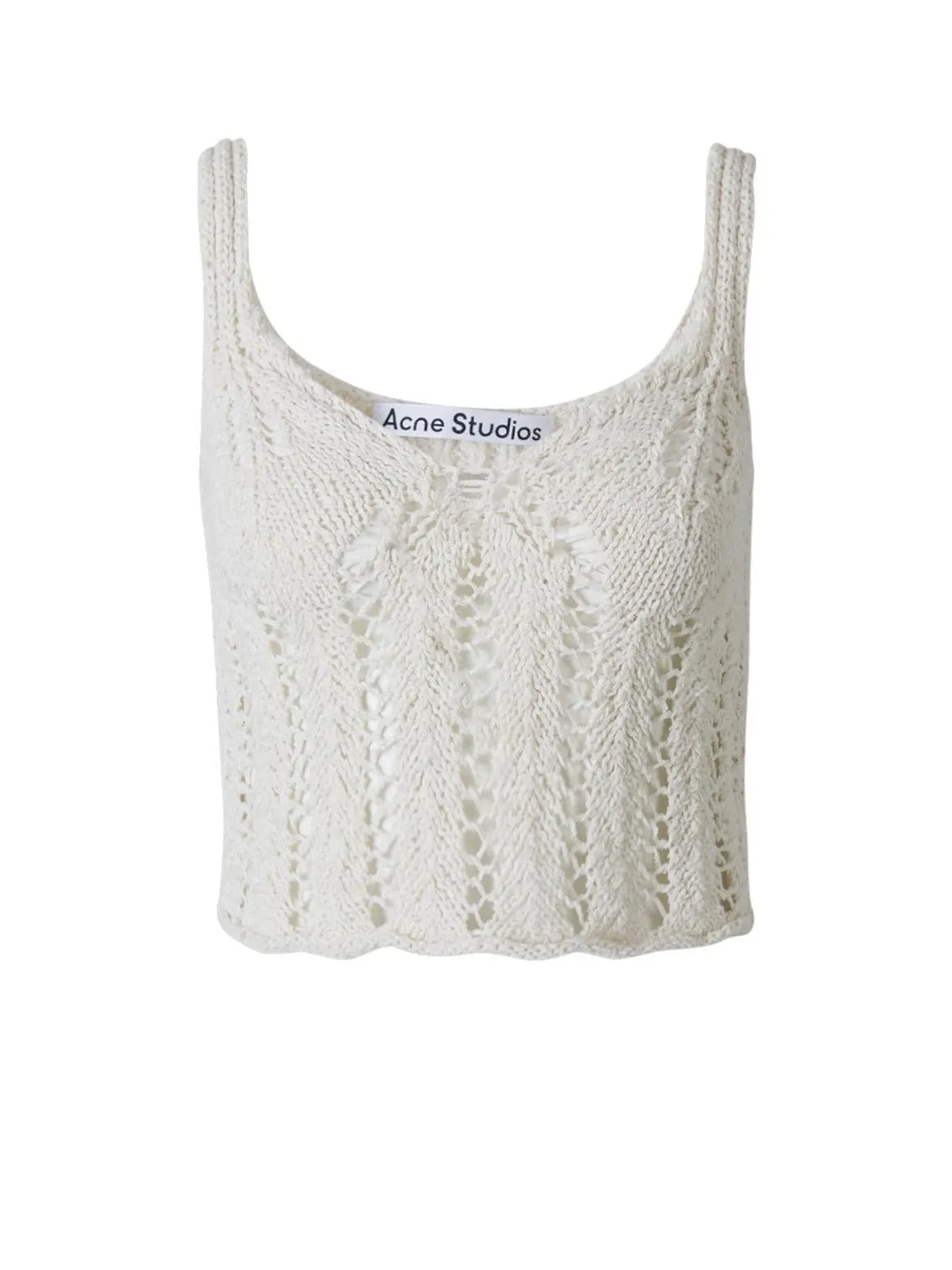 Acne Studios Cropped Knit Top