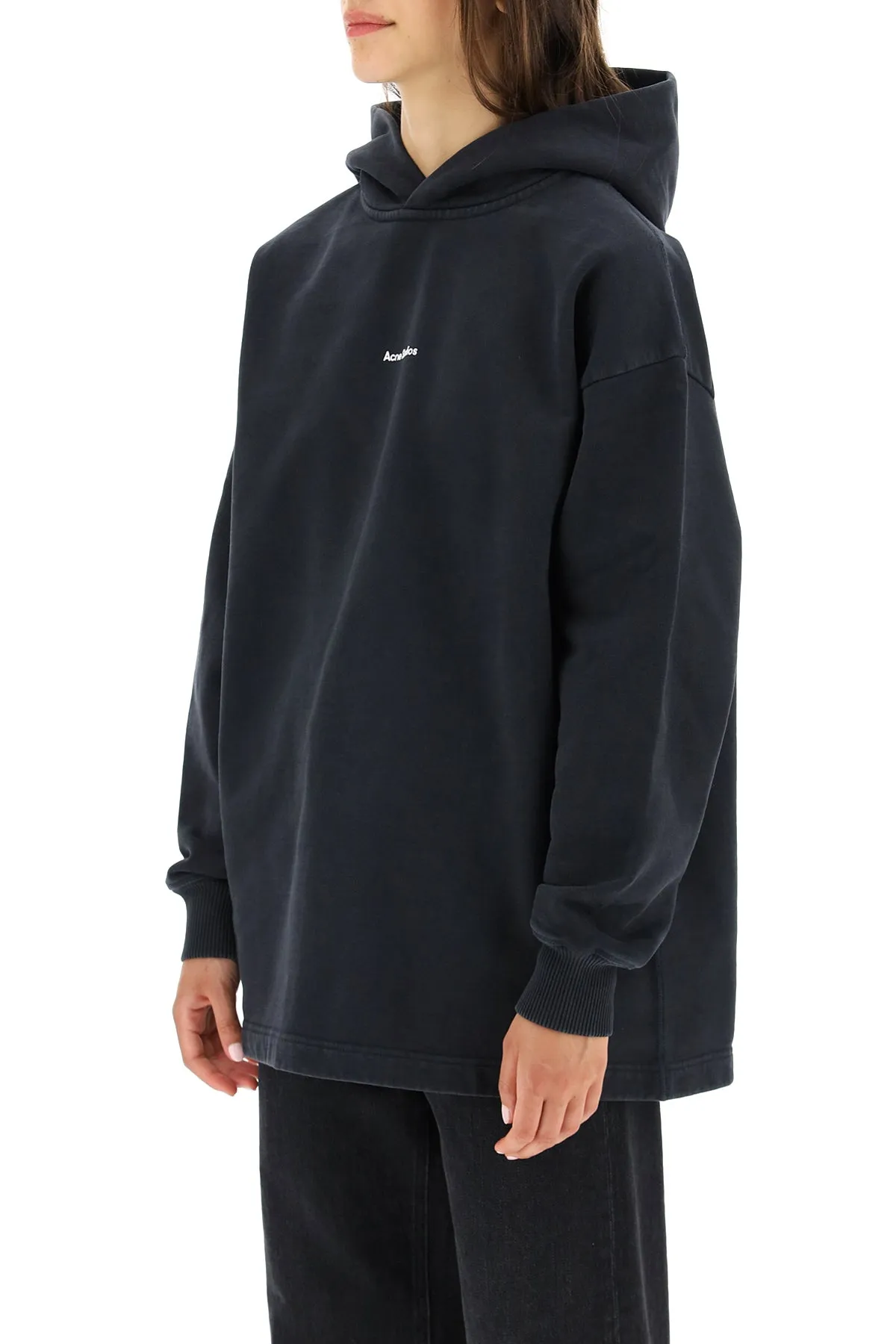 Acne Studios Logo Detail Hoodie