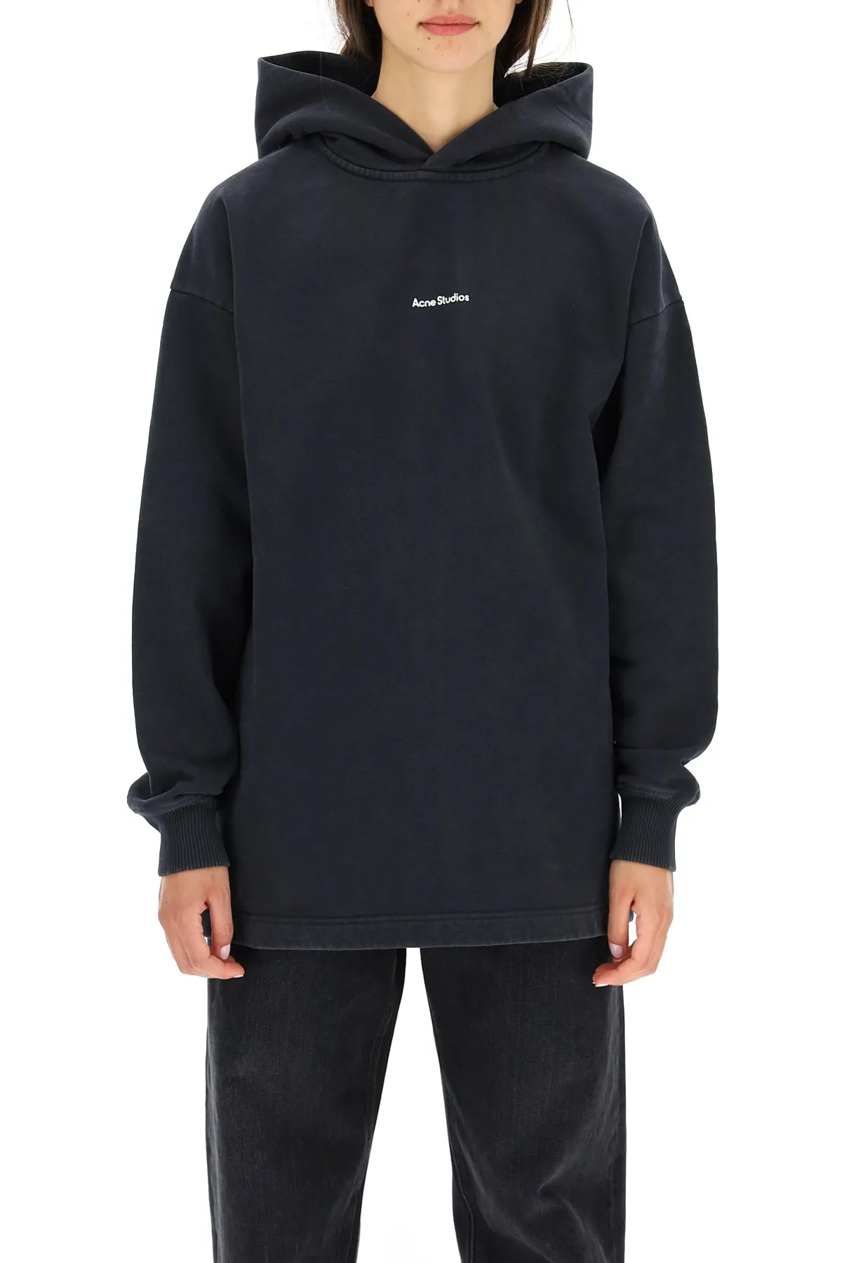 Acne Studios Logo Detail Hoodie