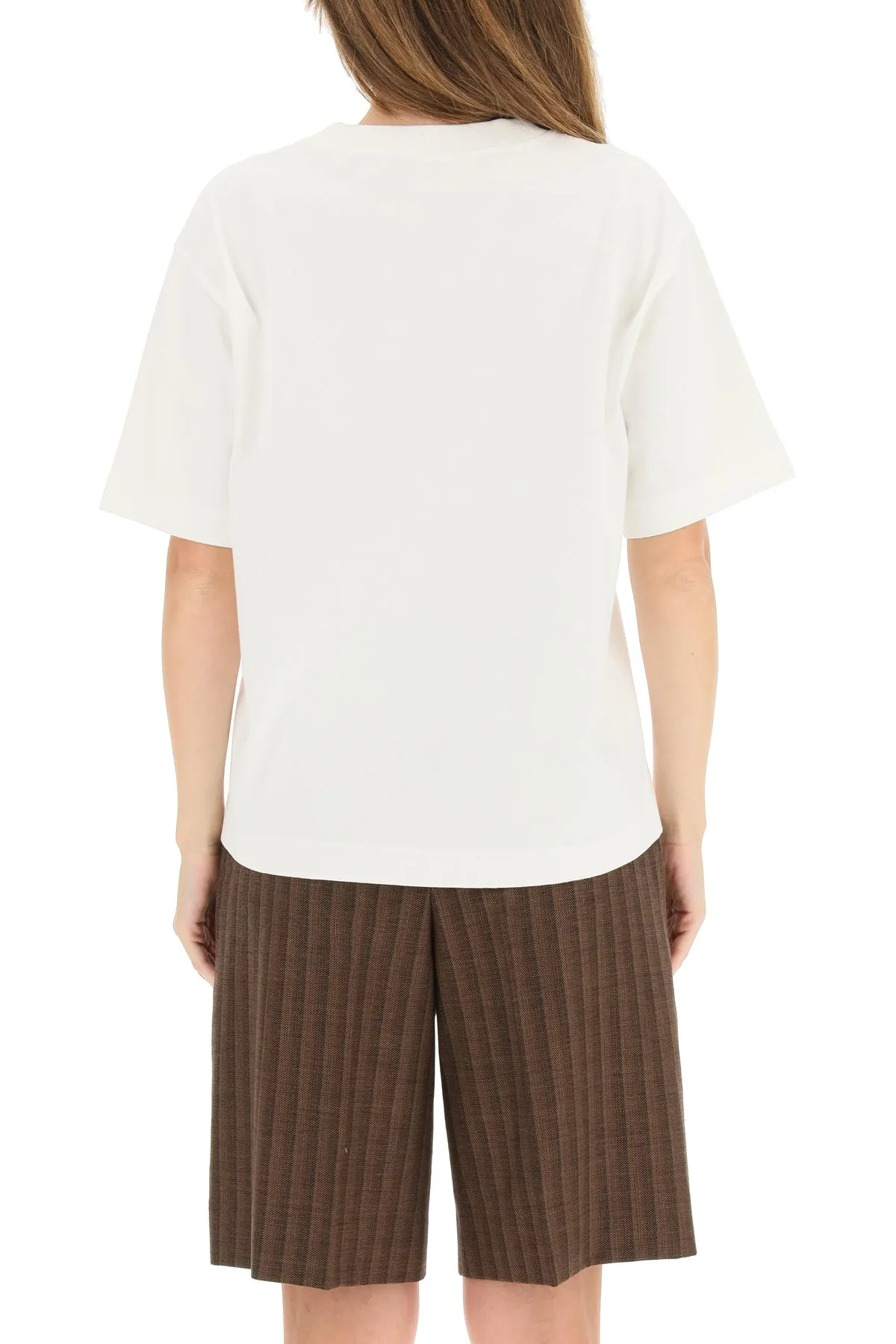 Acne Studios Logo Print Crewneck T-Shirt