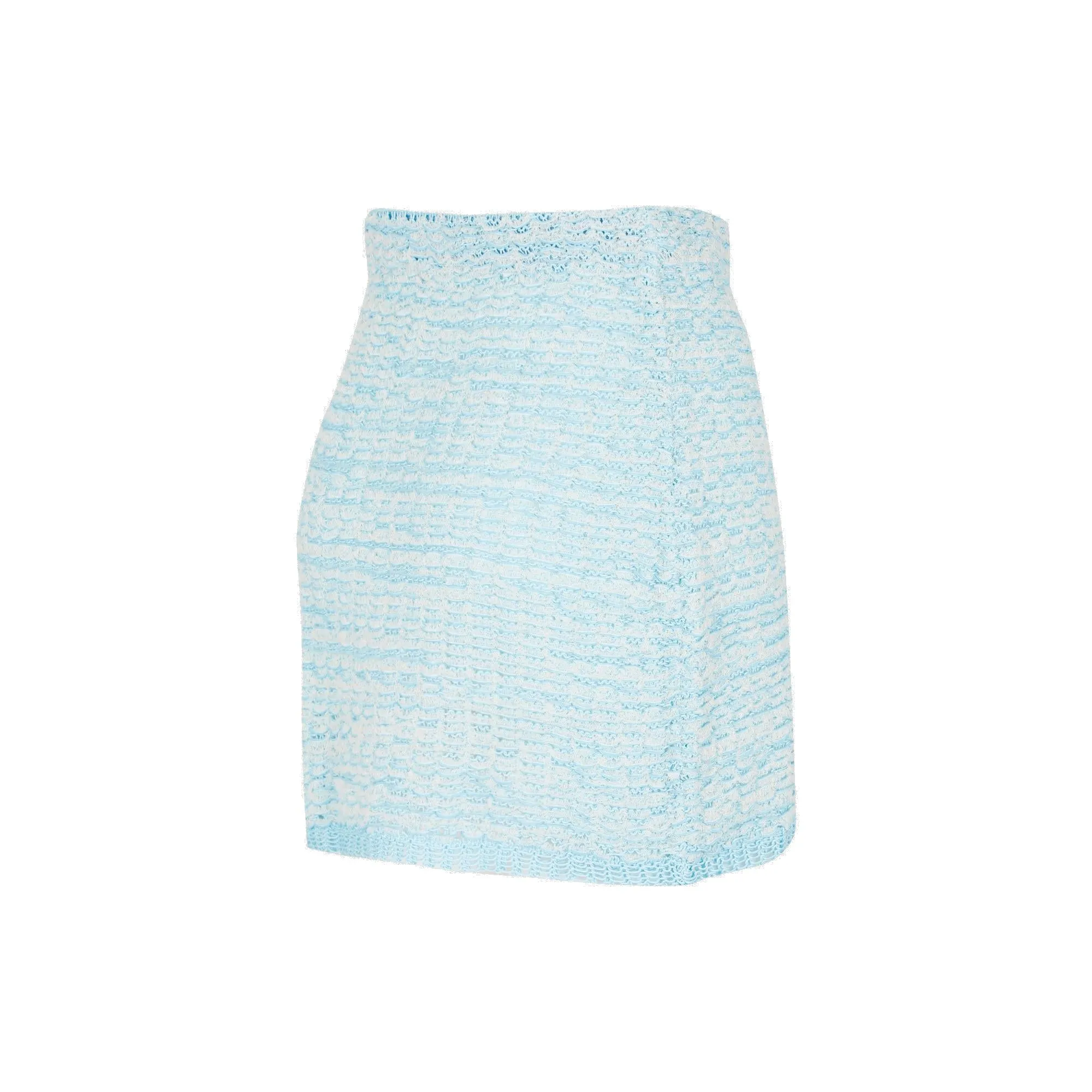 Acne Studios Weave Effect Mini Skirt