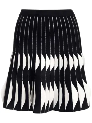 Alaa Knitted Mini Skirt