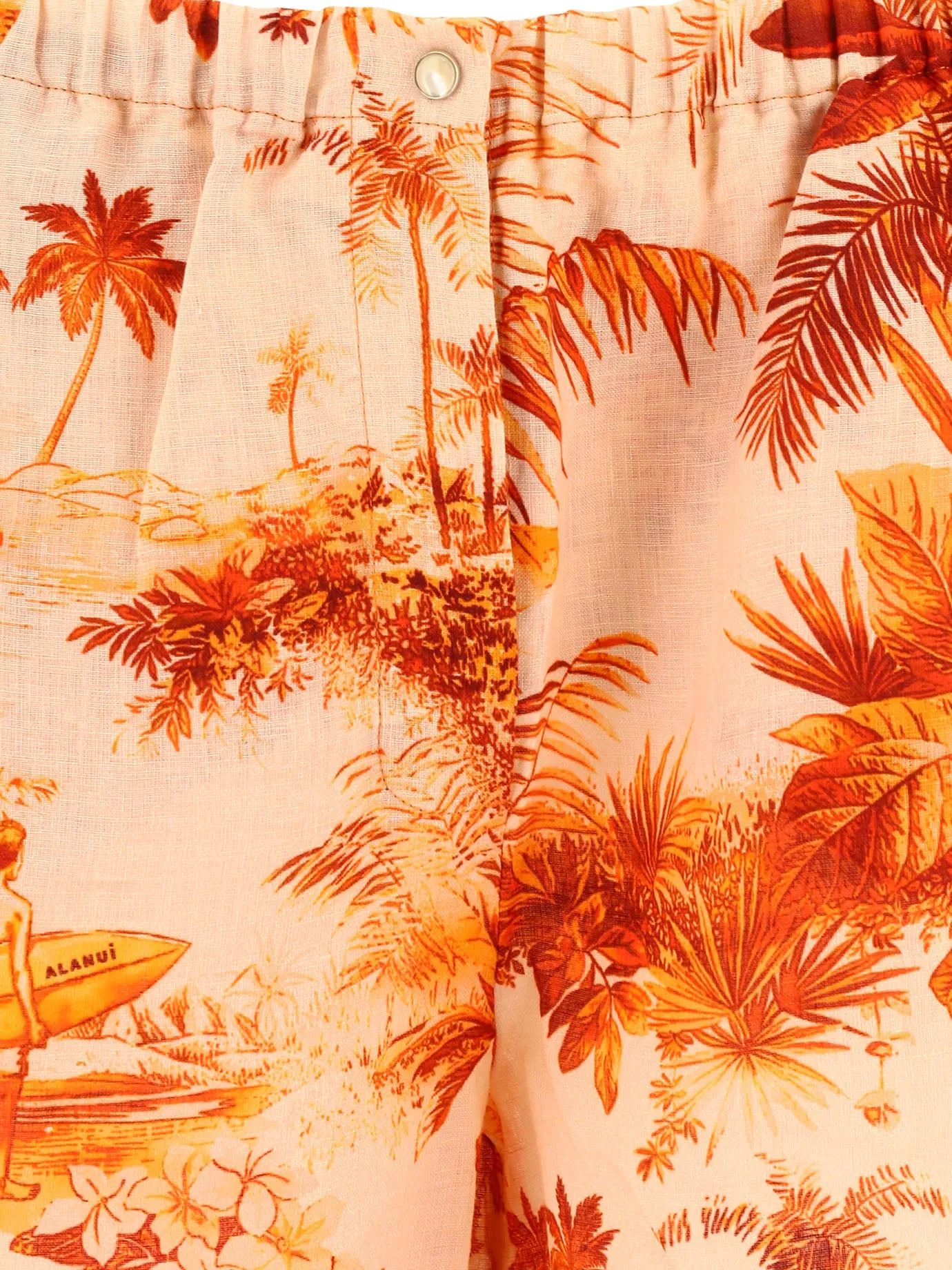 Alanui Hookipa Palm Printed Shorts