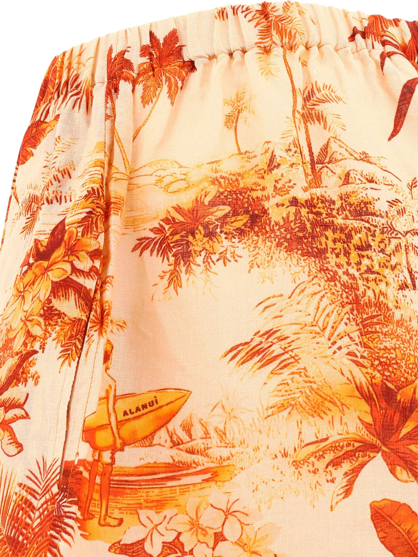 Alanui Hookipa Palm Printed Shorts