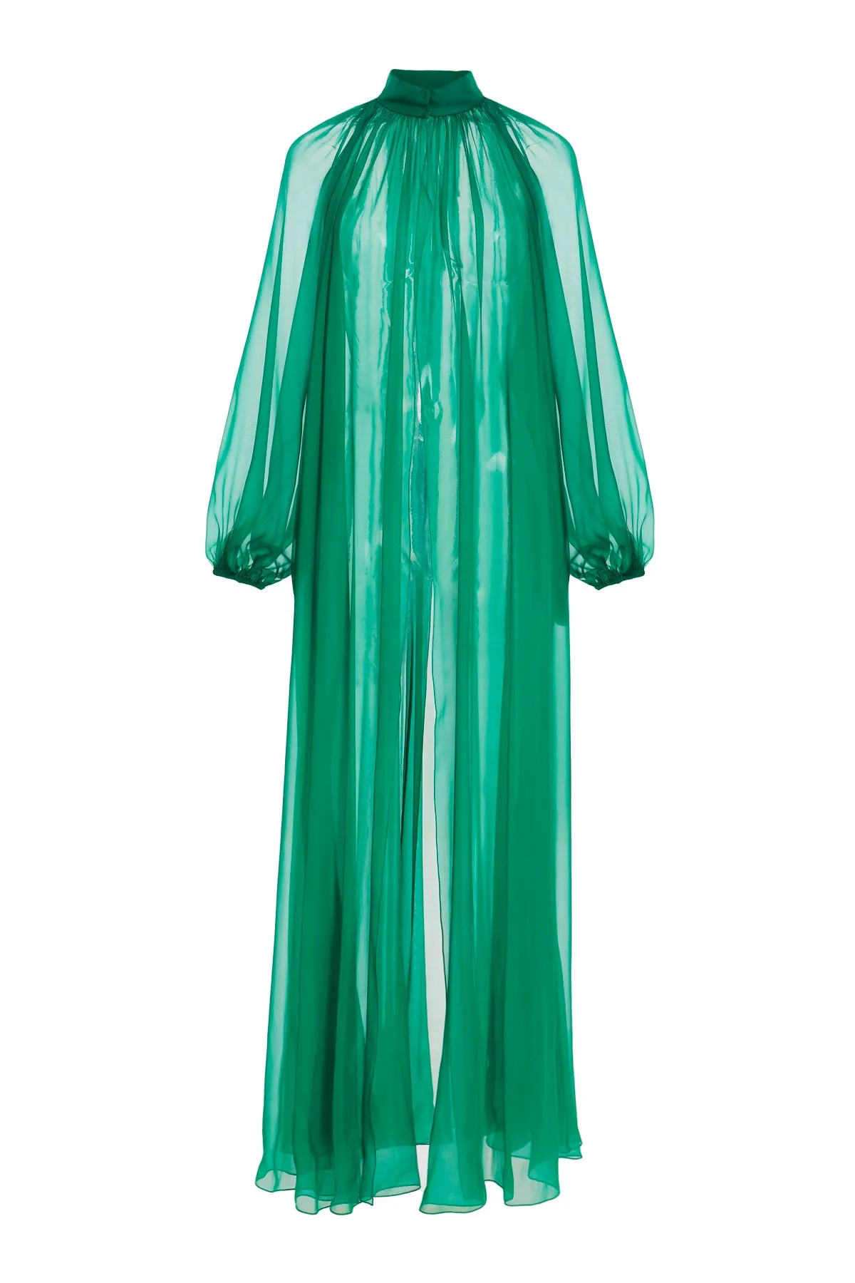Alberta Ferretti Sheer Longline Top