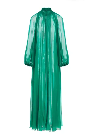 Alberta Ferretti Sheer Longline Top