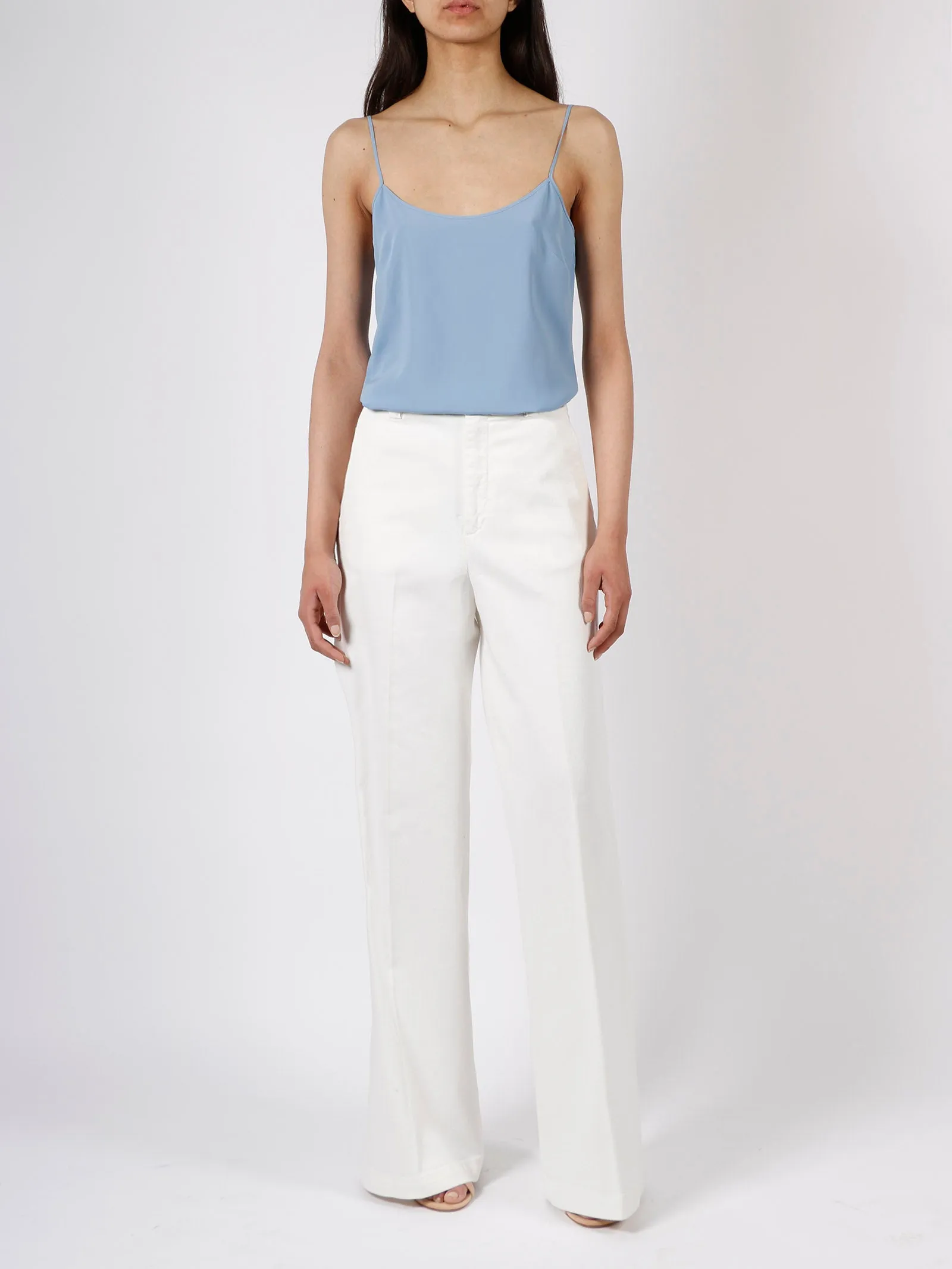 Alberta Ferretti Spaghetti Strap Top