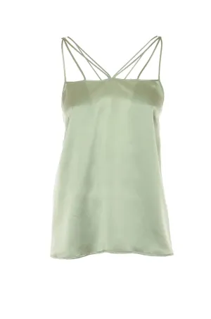 Alberta Ferretti Spaghetti Straps Top