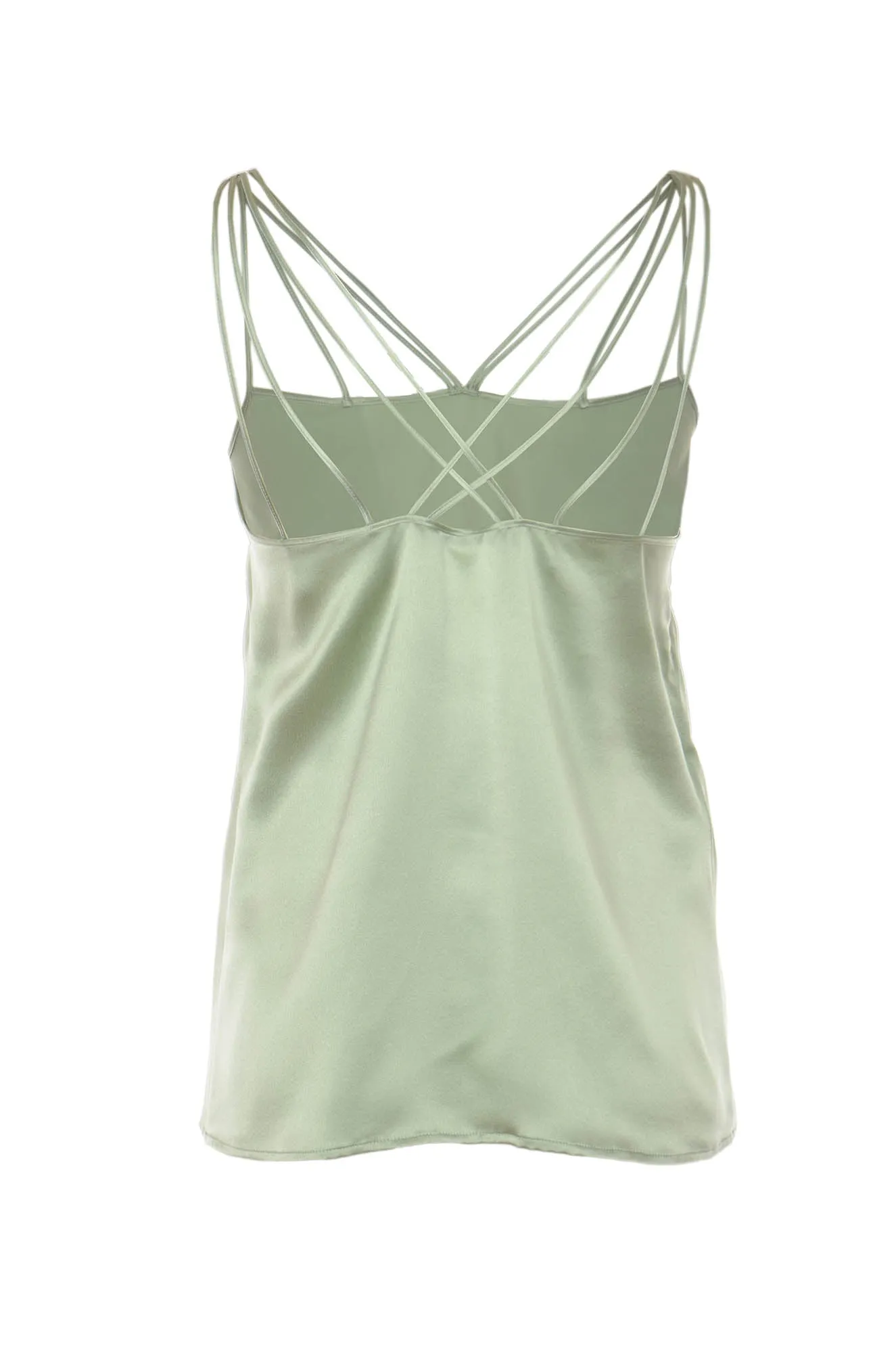 Alberta Ferretti Spaghetti Straps Top