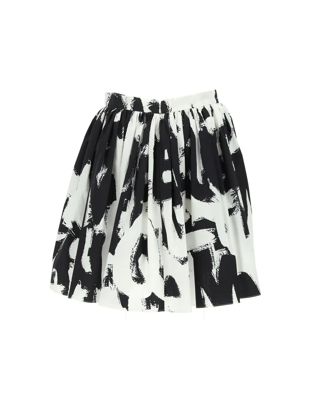 Alexander McQueen Gathered Mini Skirt