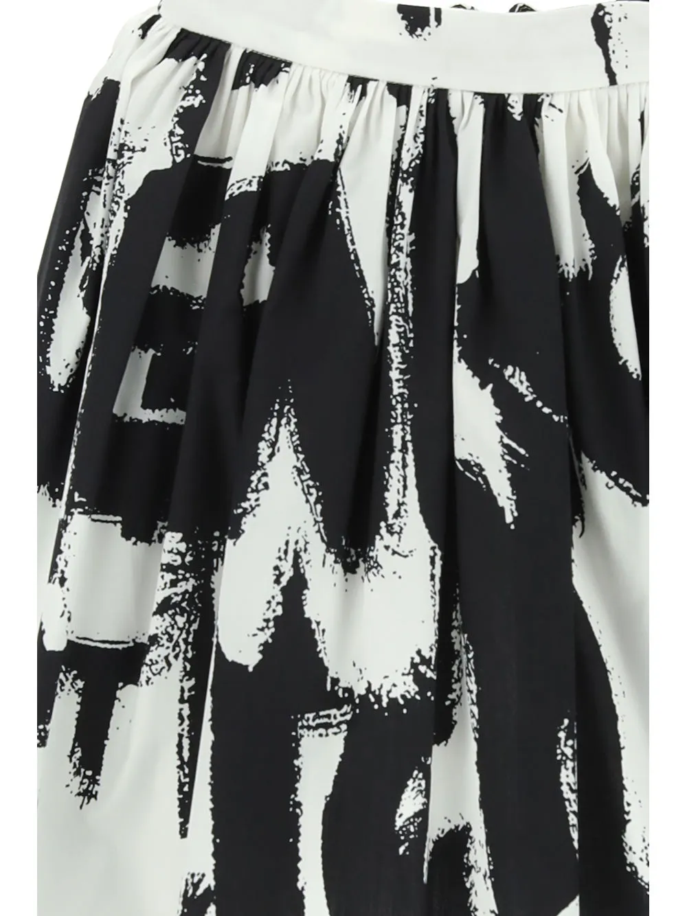 Alexander McQueen Gathered Mini Skirt