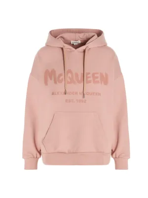 Alexander McQueen Graffiti Logo Hoodie