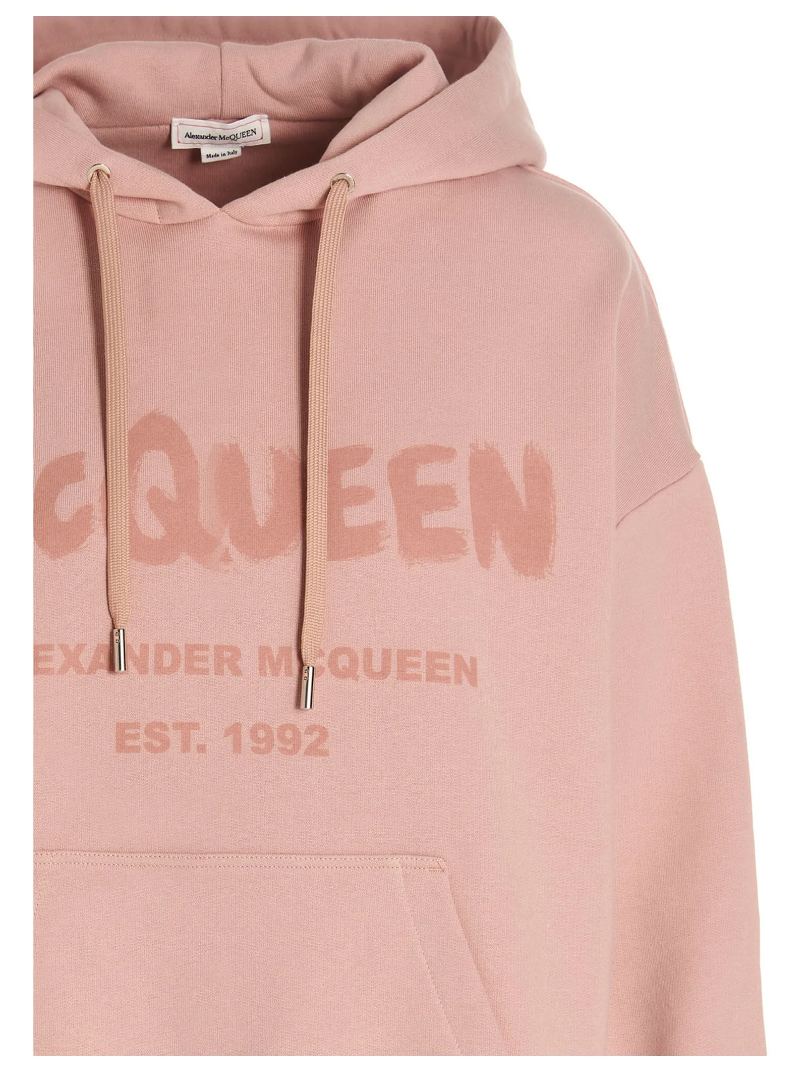 Alexander McQueen Graffiti Logo Hoodie