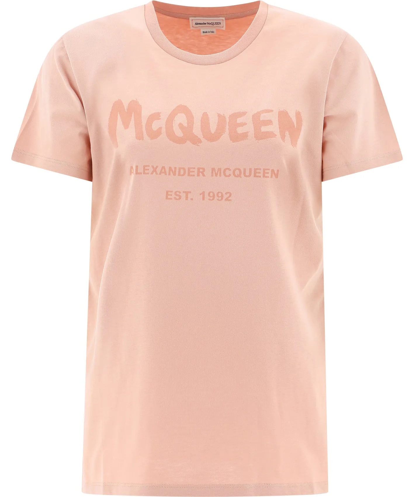 Alexander McQueen Graffiti Logo T-Shirt