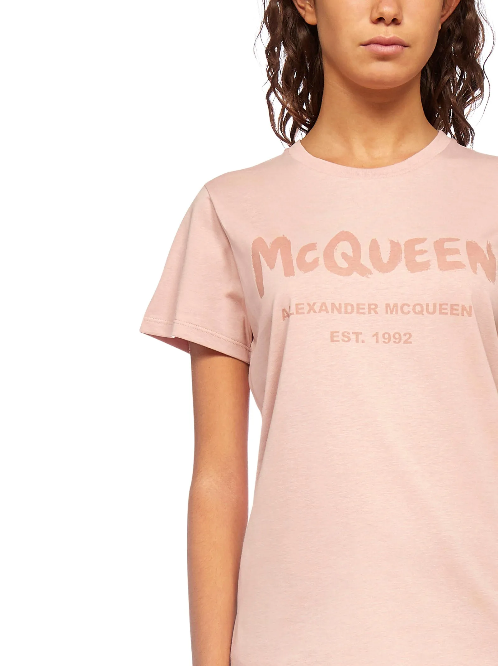 Alexander McQueen Graffiti Logo T-Shirt