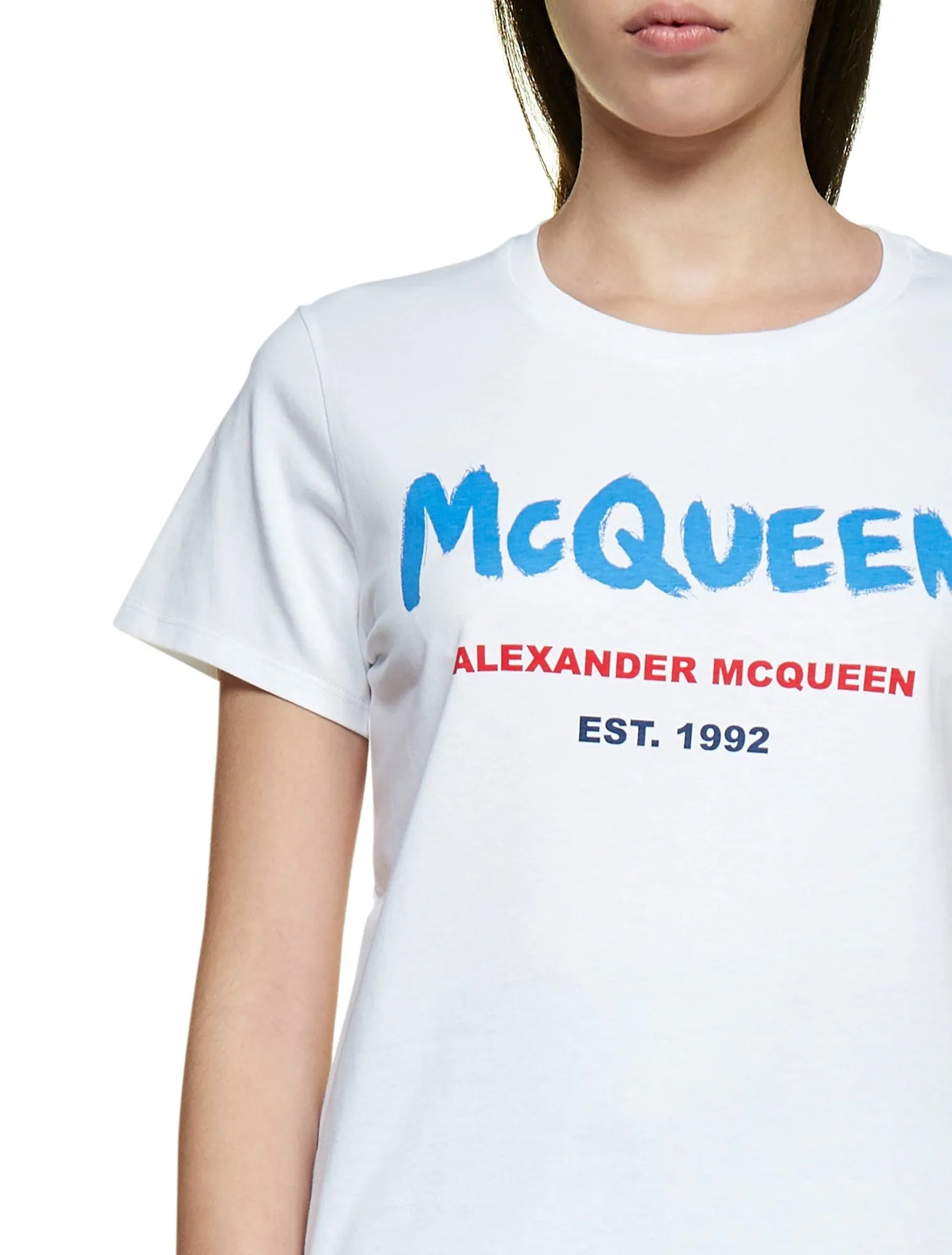 Alexander McQueen Logo Print T-Shirt