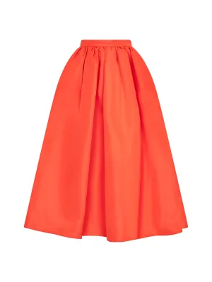 Alexander McQueen Pleated Midi Skirt