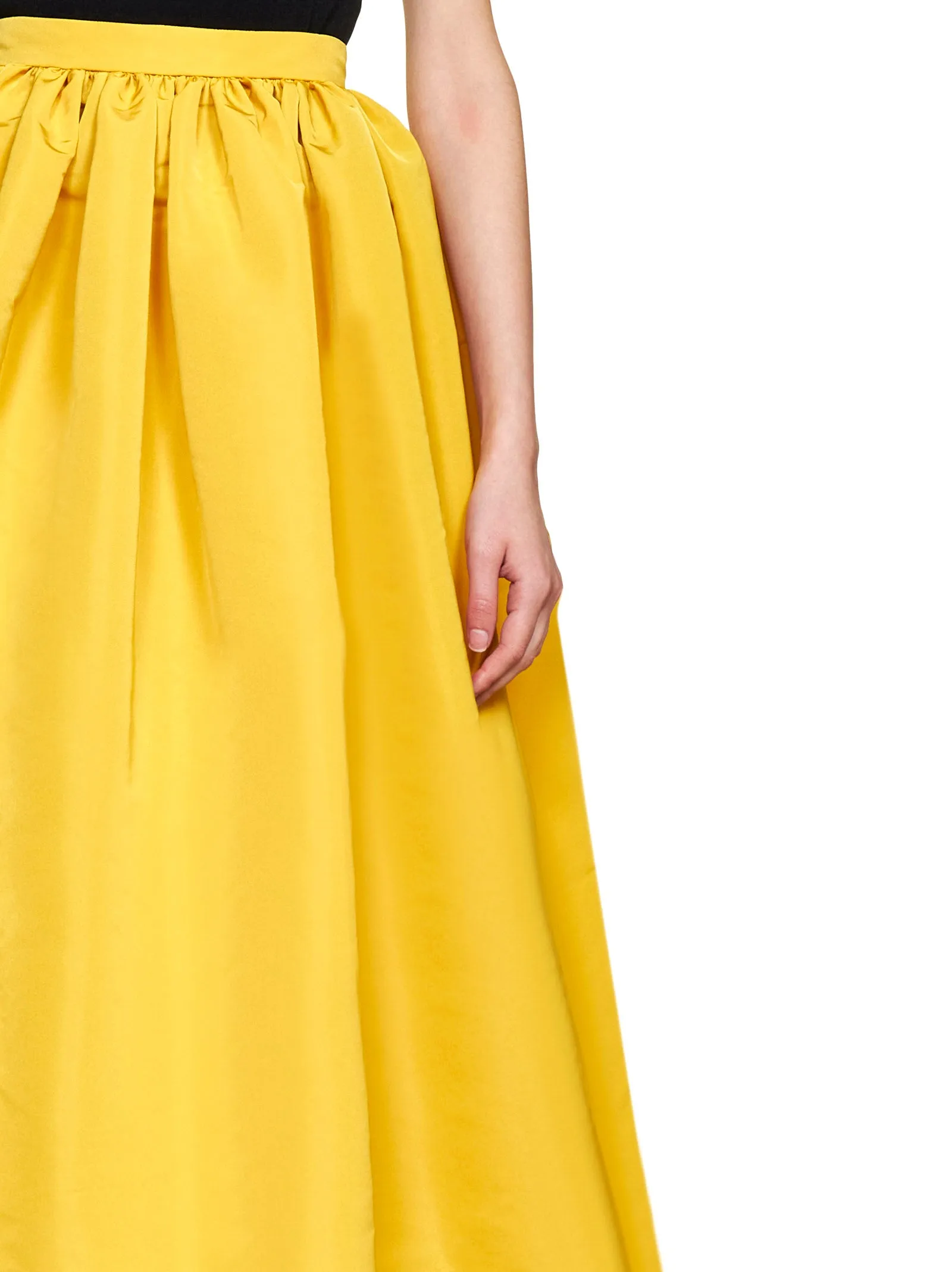 Alexander McQueen Pleated Midi Skirt