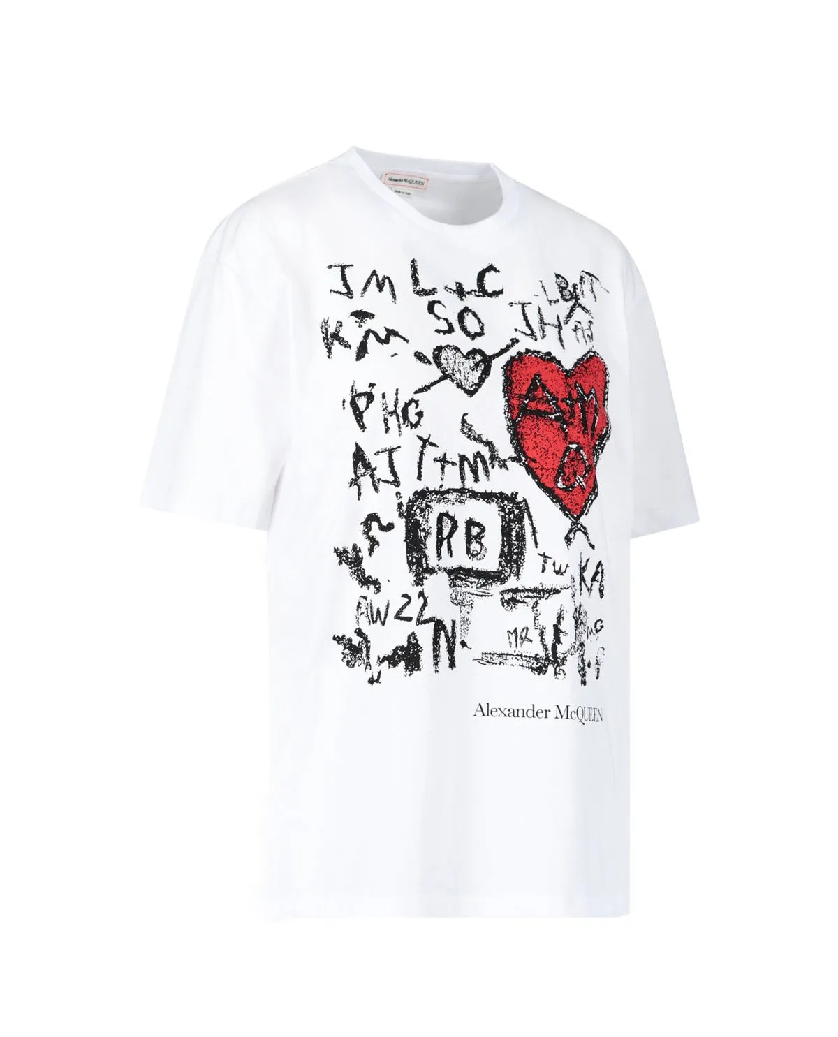 Alexander McQueen Printed Crewneck T-Shirt