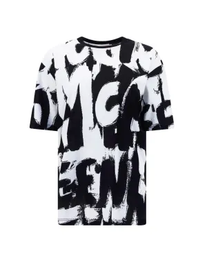 Alexander McQueen Printed Crewneck T-Shirt