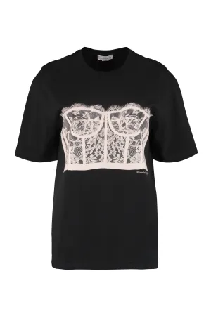 Alexander McQueen Printed Crewneck T-Shirt