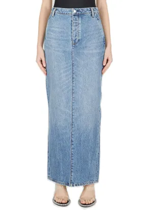 Alexander Wang Invisible Zip Maxi Skirt
