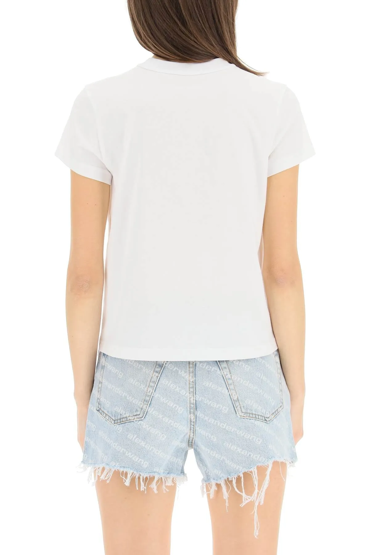 Alexander Wang Logo Printed T-Shirt