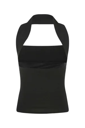 Alexandre Vauthier Halterneck Sleeveless Top