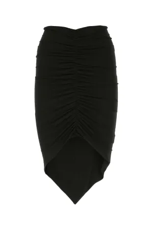 Alexandre Vauthier Ruched Pencil Skirt