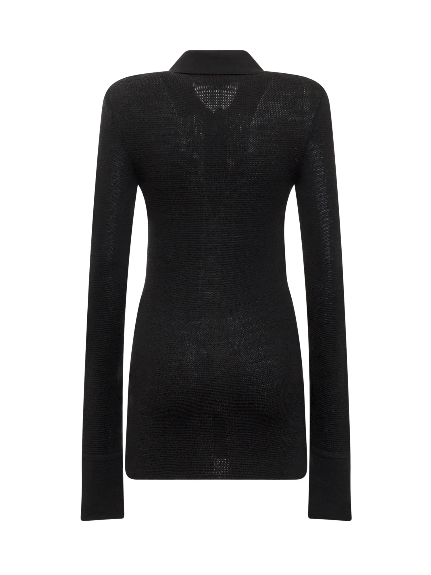 Ambush Cut-Out Knitted Shirt