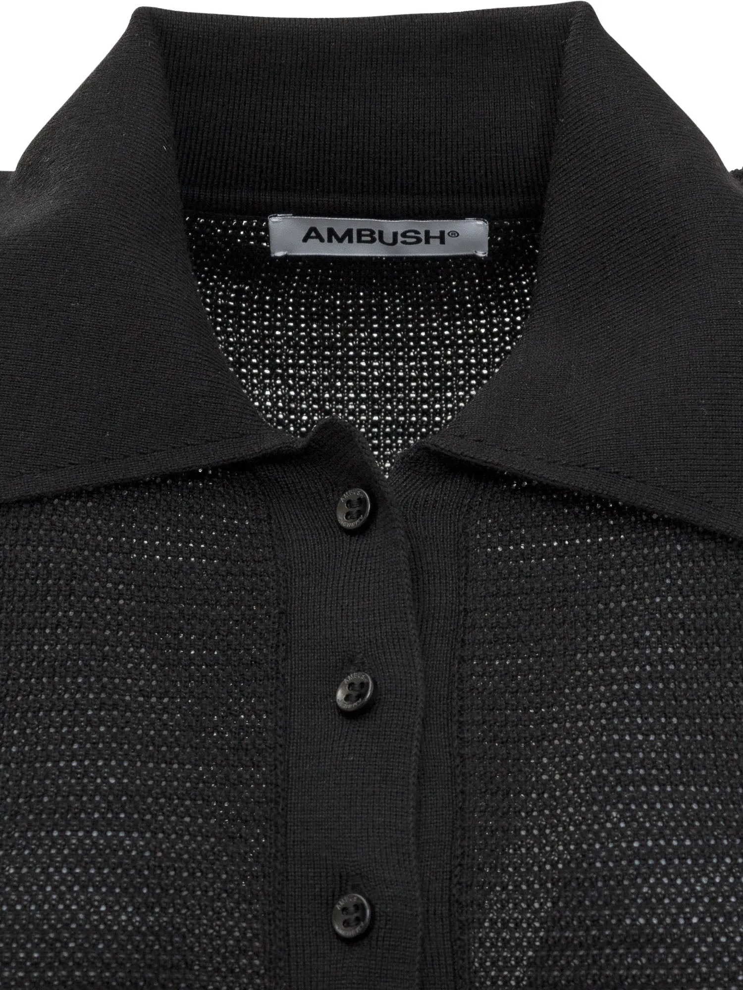 Ambush Cut-Out Knitted Shirt