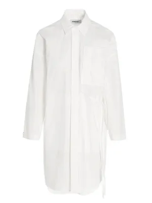 Ambush Logo Embroidered Longline Shirt