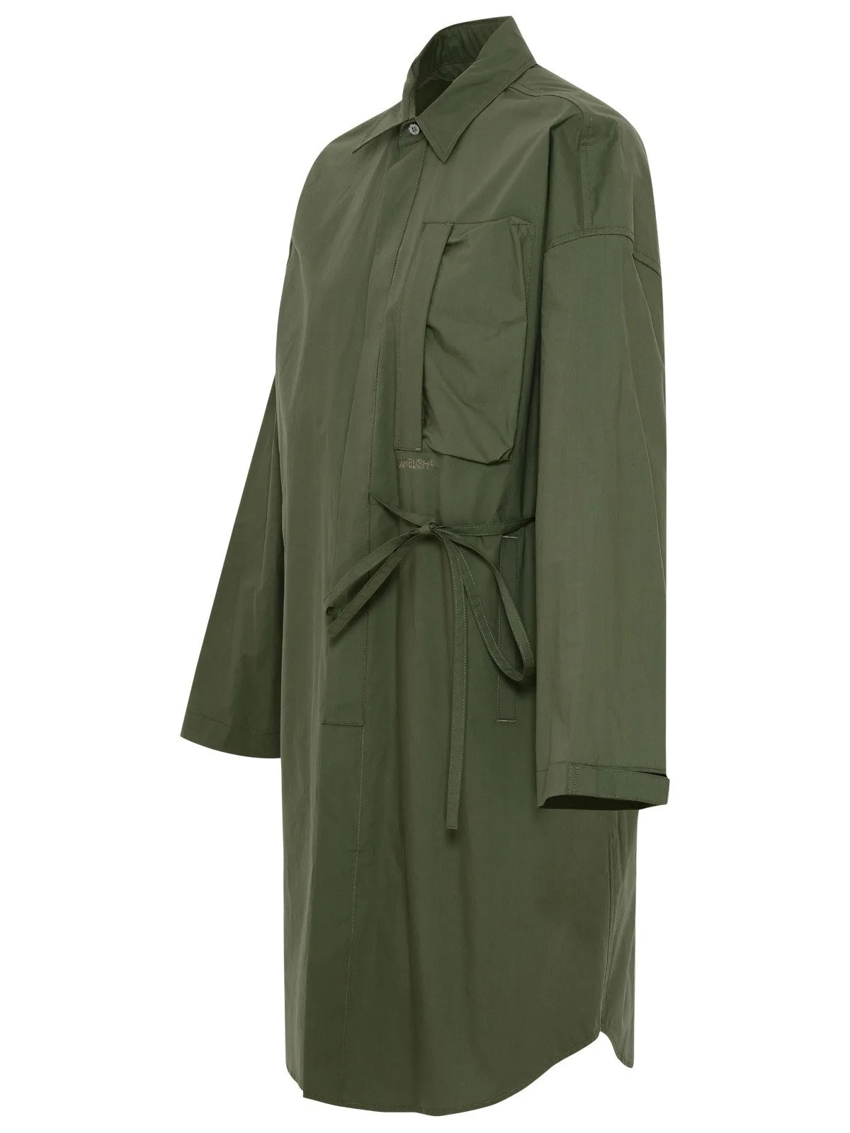 Ambush Logo Embroidered Longline Shirt