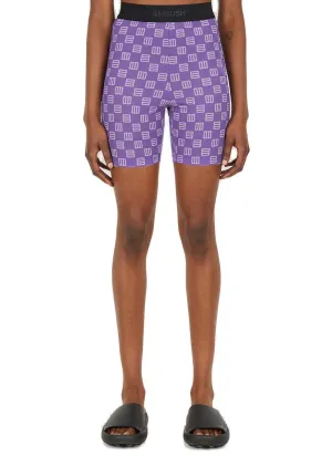 Ambush Logo Monogram High Waist Bike Shorts