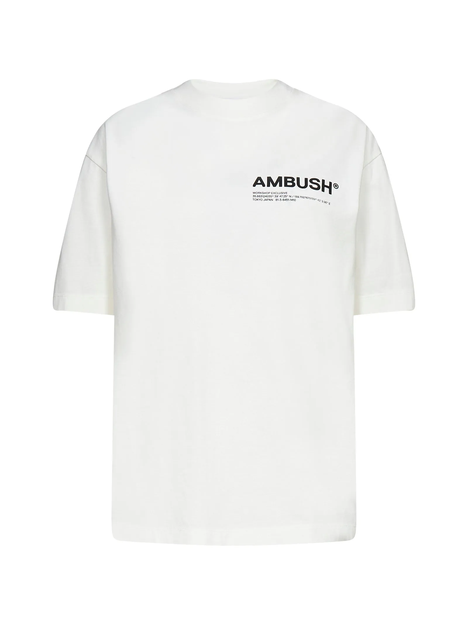 Ambush Logo Printed Crewneck T-Shirt