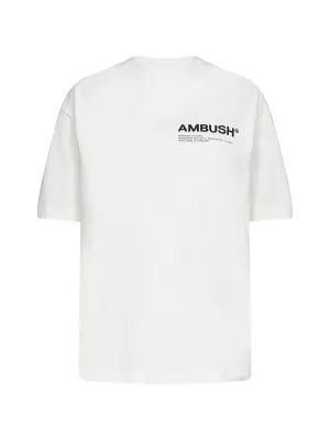 Ambush Logo Printed Crewneck T-Shirt