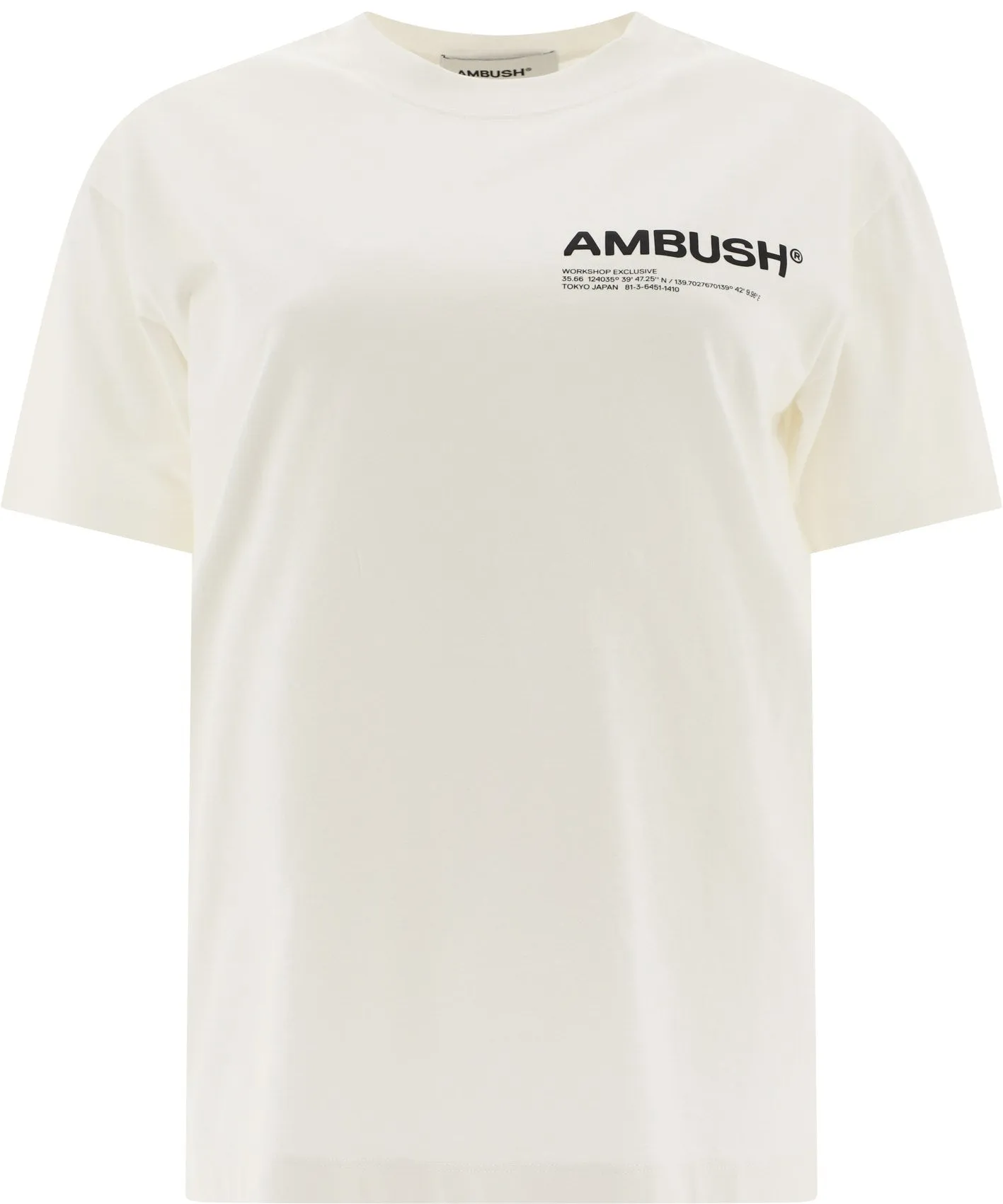 Ambush Logo Printed Crewneck T-Shirt
