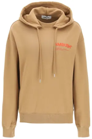 Ambush Logo Printed Drawstring Hoodie