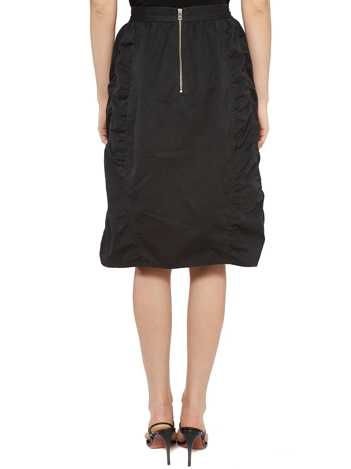 Ambush Parachute High Waist Midi Skirt