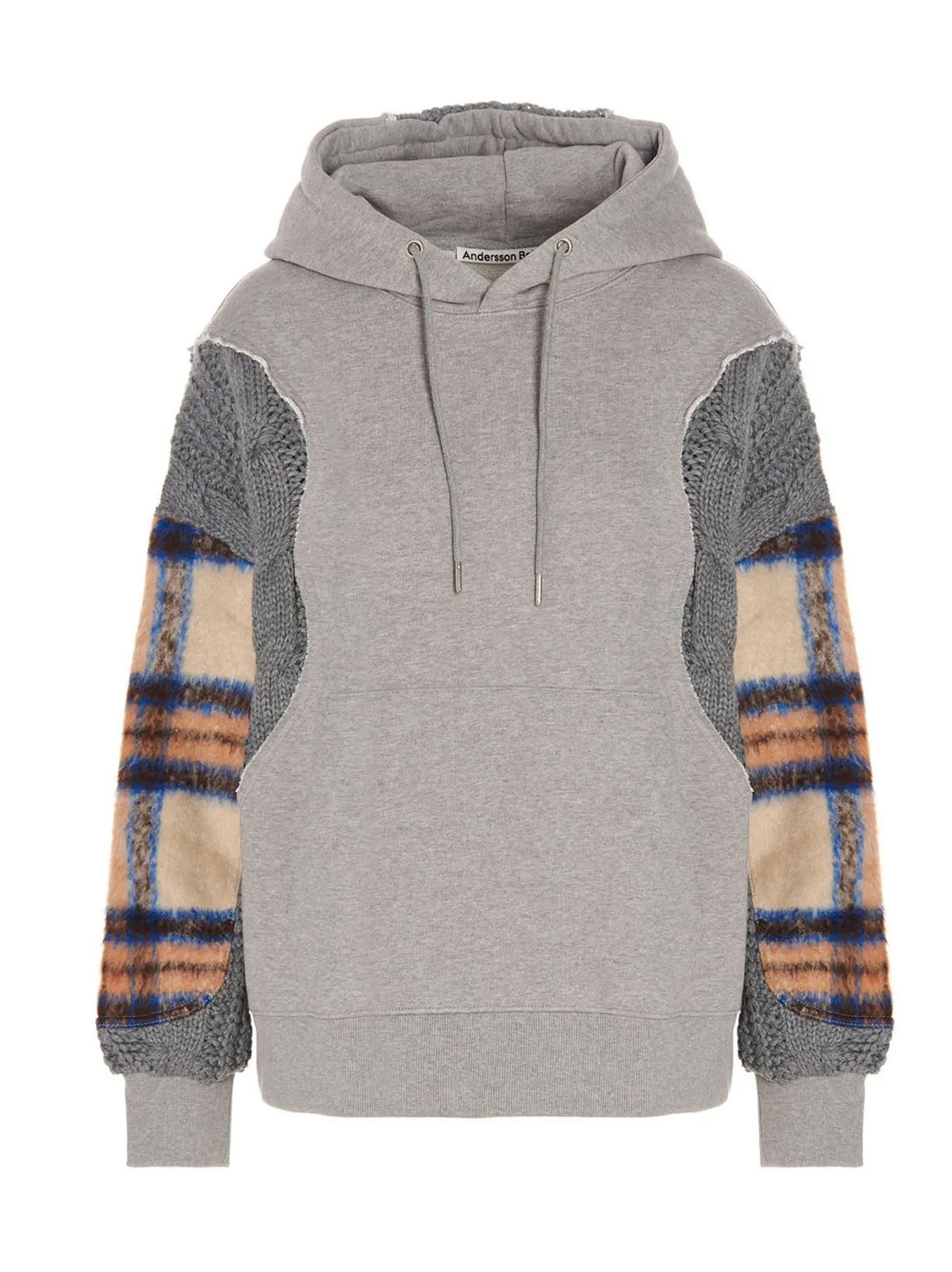 Andersson Bell Patchwork Detail Hoodie