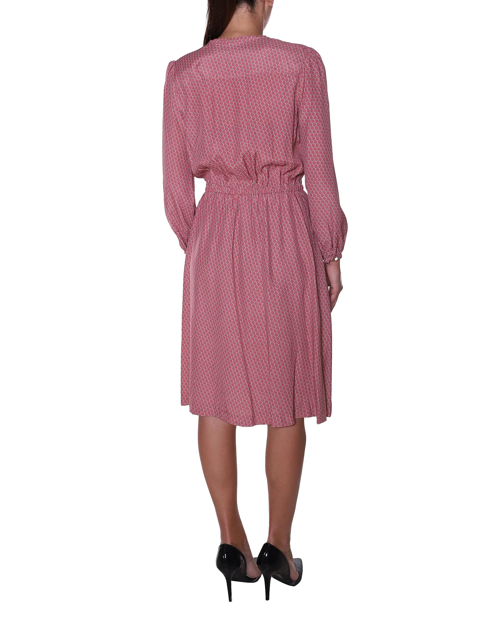 A.P.C. Drawstring Waist Midi Shirt Dress