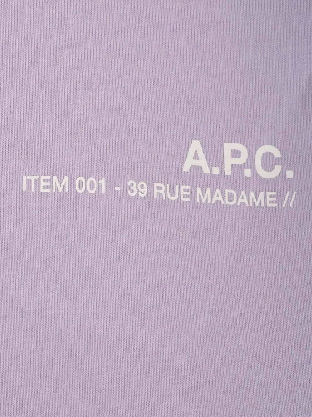 A.P.C. Item Logo Print T-Shirt