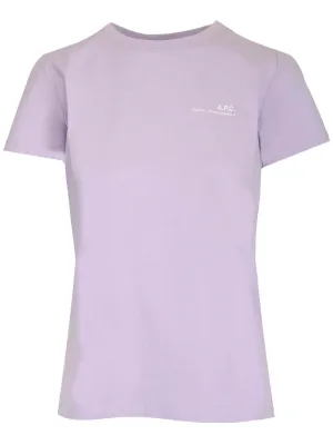 A.P.C. Item Logo Print T-Shirt
