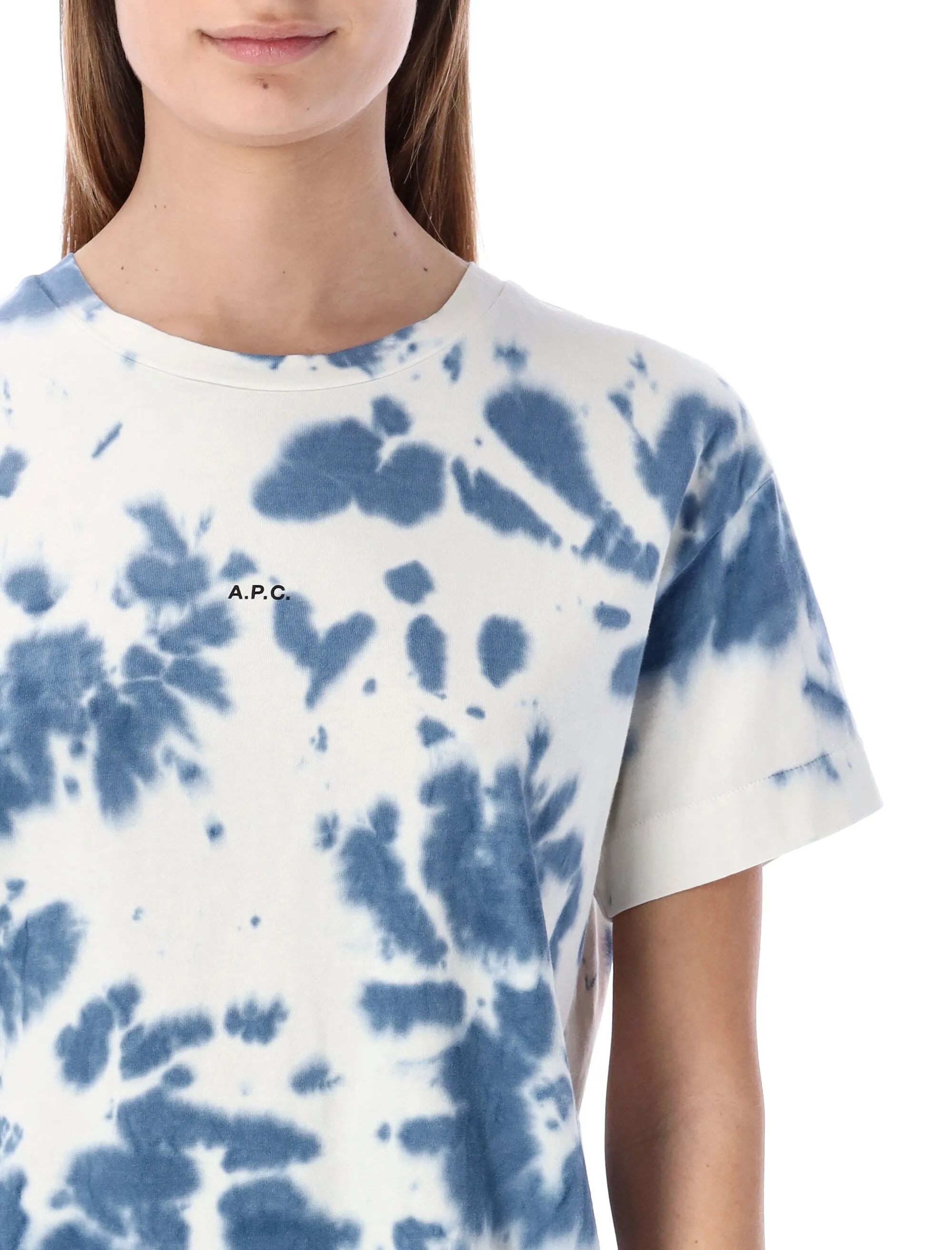 A.P.C. Janice Tie Dyed Crewneck T-Shirt