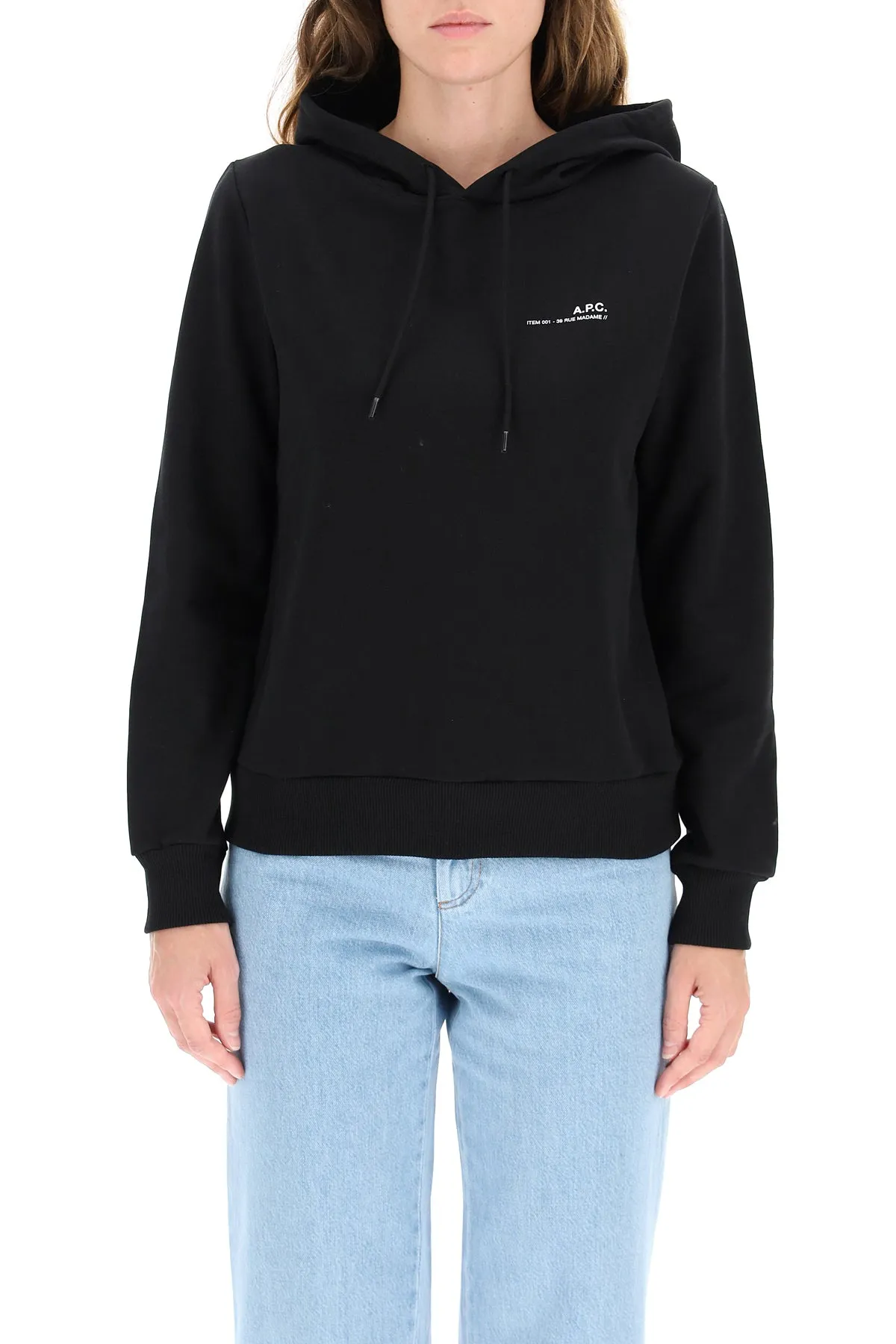 A.P.C. Logo Print Hoodie
