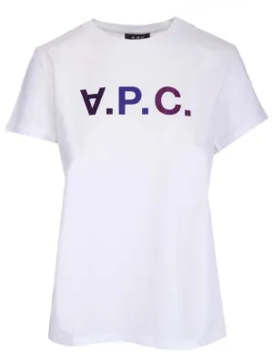 A.P.C. Logo Printed Crewneck T-Shirt